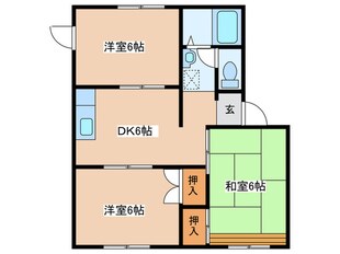 コートリヴェールの物件間取画像